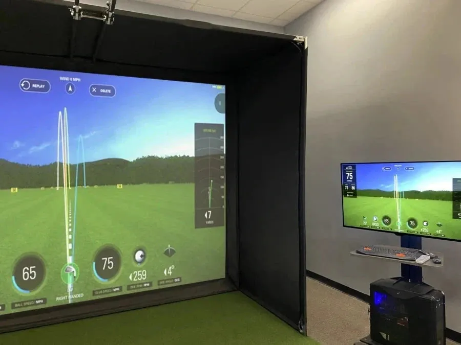 DIY Bay™ Golf Simulator Hitting Bays and Enclosures