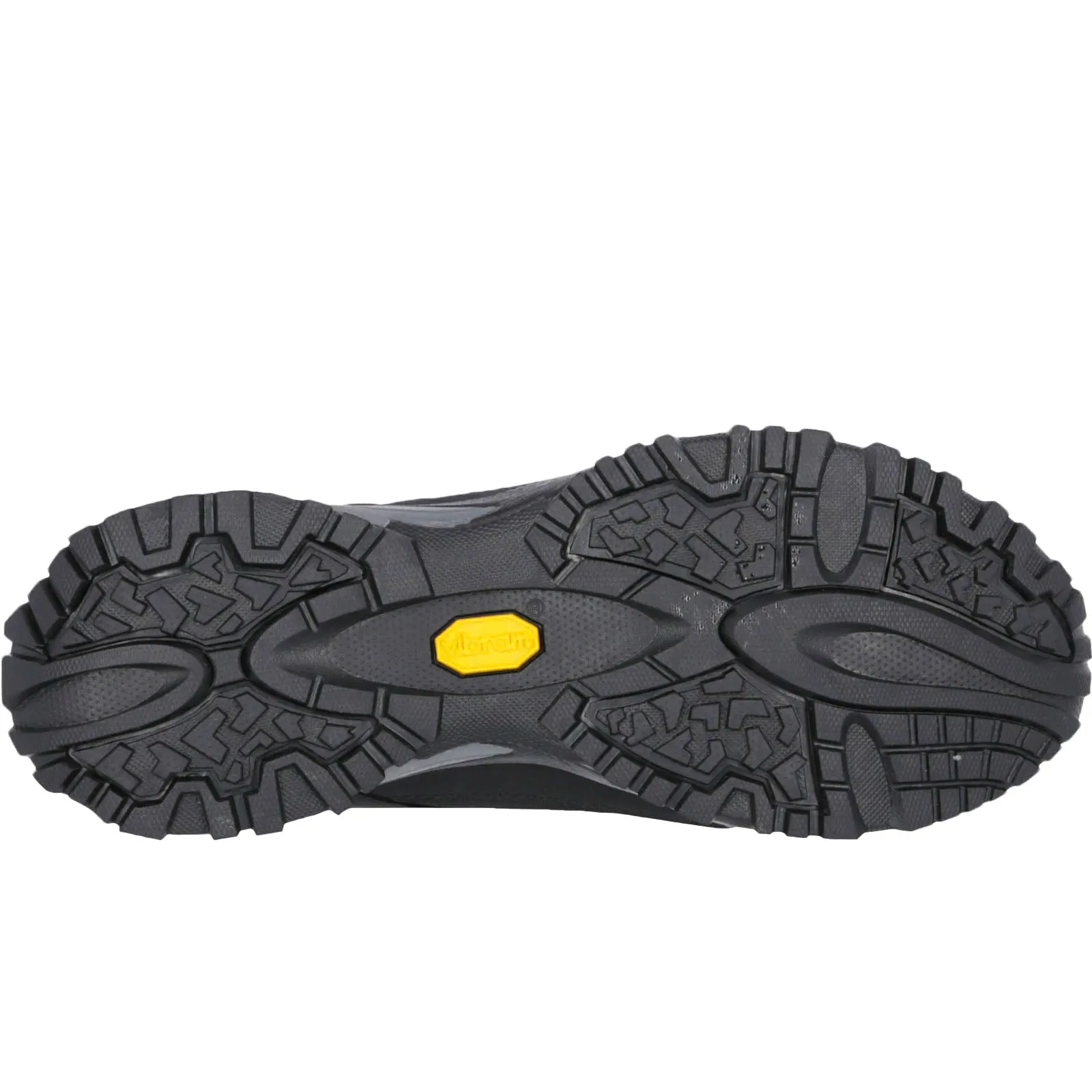 DLX Womens Messal Vibram Waterproof Walking Shoes - Black