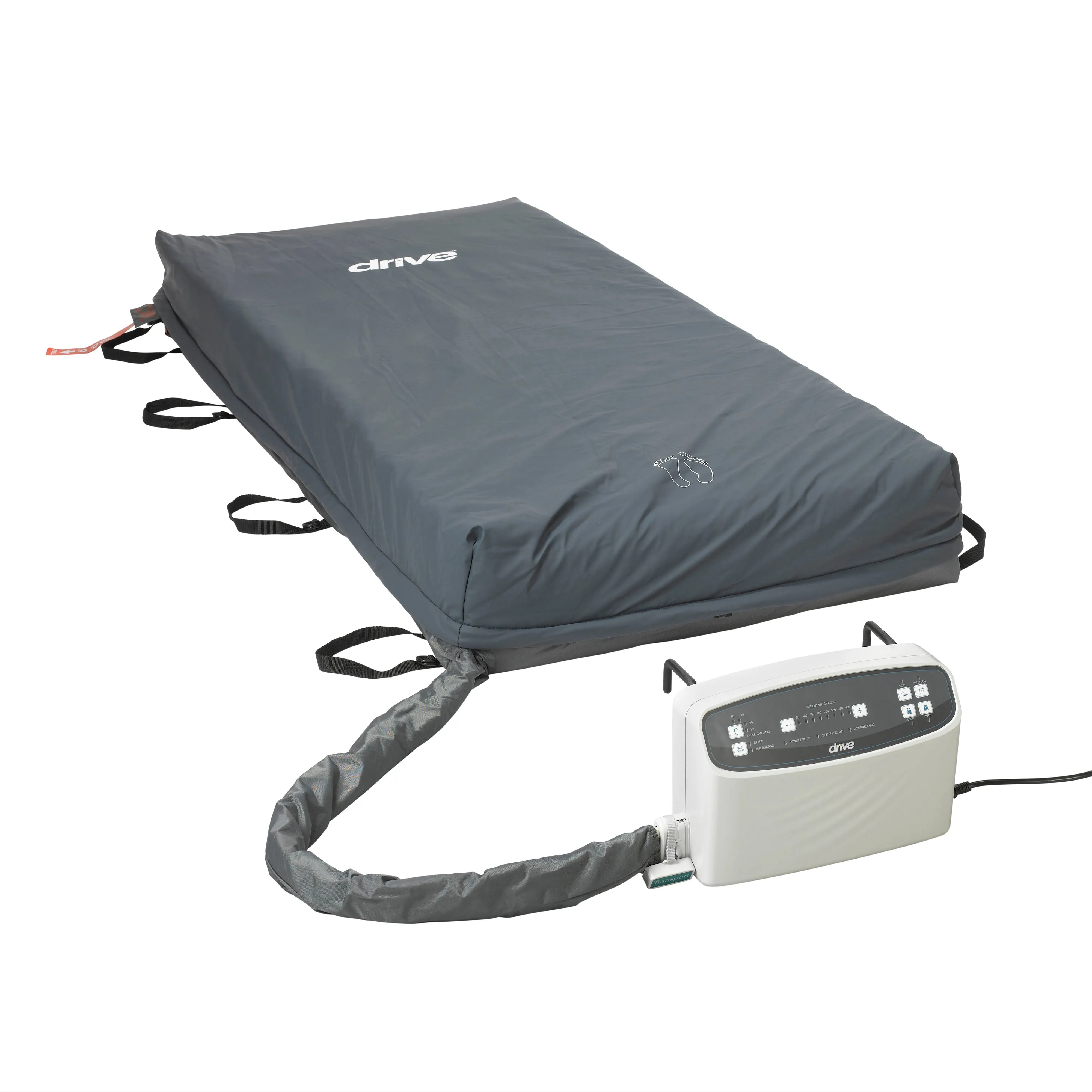 Drive Medical 14029-84 Med Aire Plus Low Air Loss Mattress Replacement System, 84" x 36"