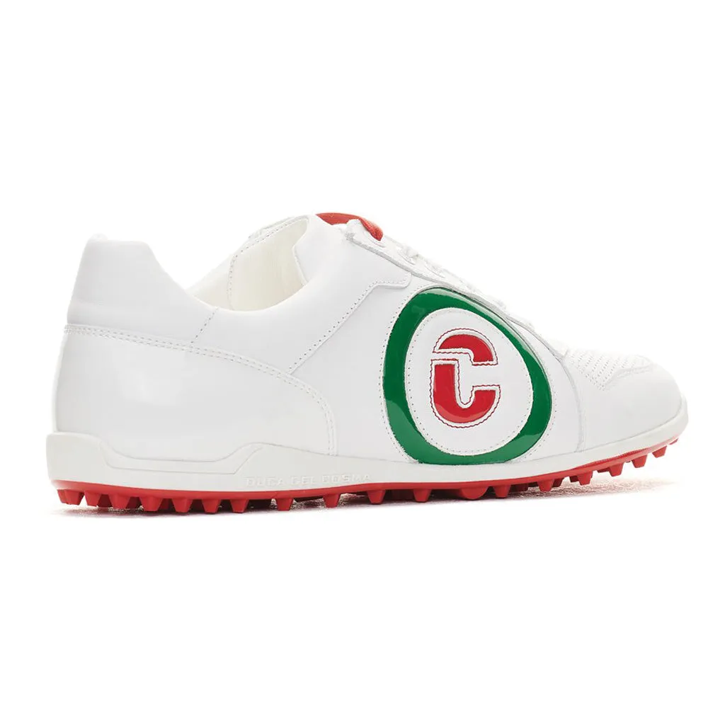 Duca Del Cosma Kuba 2.0 Spikeless Waterproof Shoes- White/Green/Red