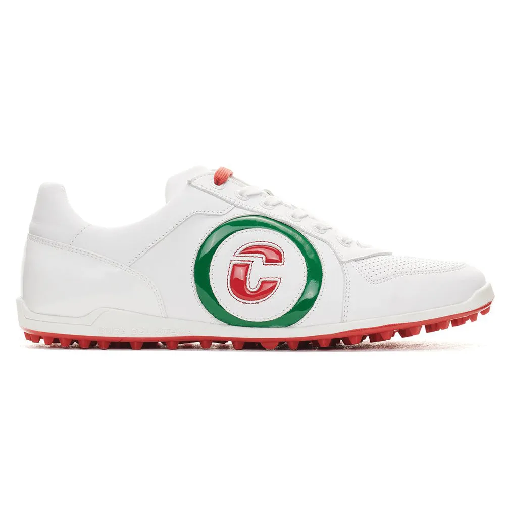 Duca Del Cosma Kuba 2.0 Spikeless Waterproof Shoes- White/Green/Red