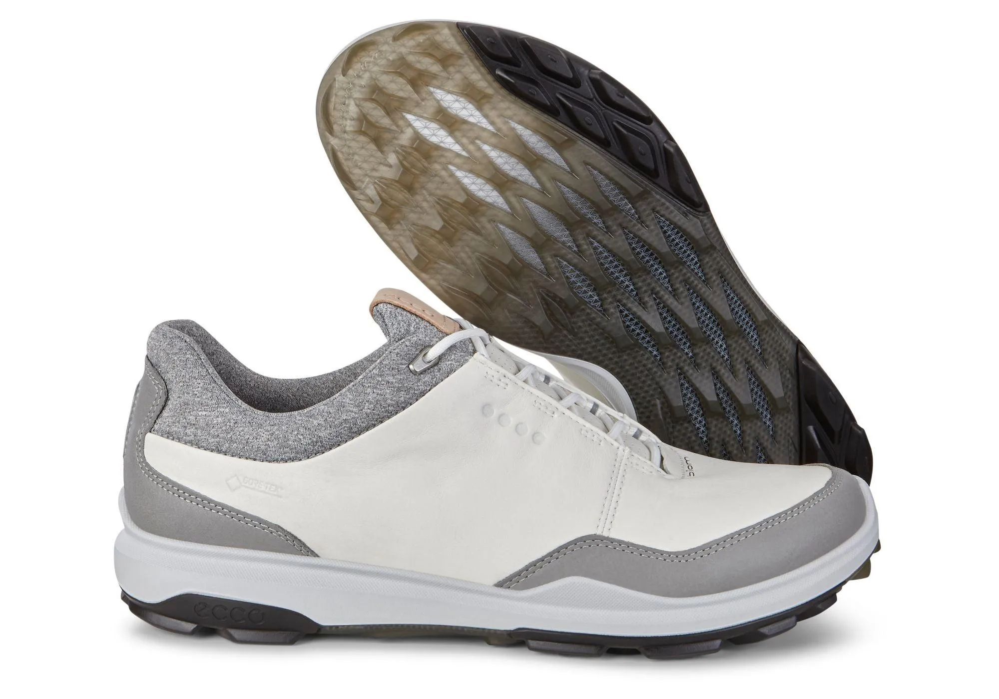 Ecco BIOM Hybrid 3 GTX Golf Shoes White