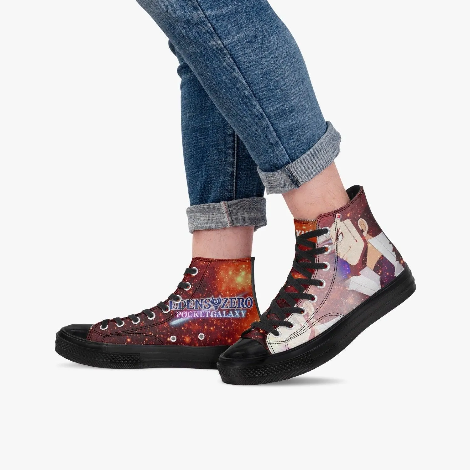 Edens Zero Drakken Joe A-Star High Anime Shoes