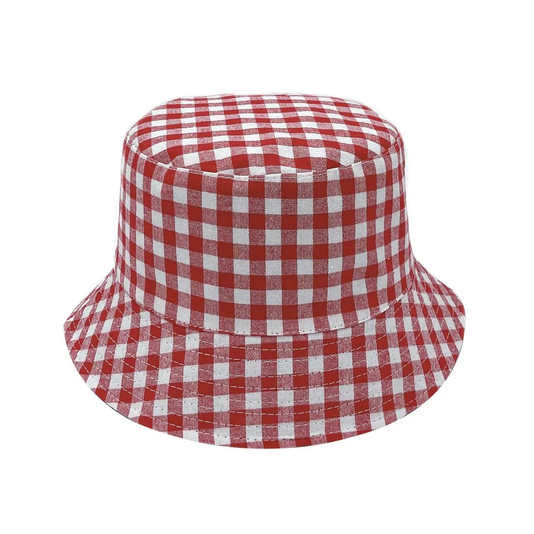 Empire Cove Checkered Tile Bucket Hat Reversible Fisherman Cap Women Men