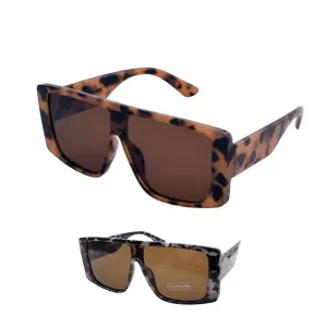 Empire Cove Sunglasses Oversized Square Designer Style Trendy Retro Sunnies Shades