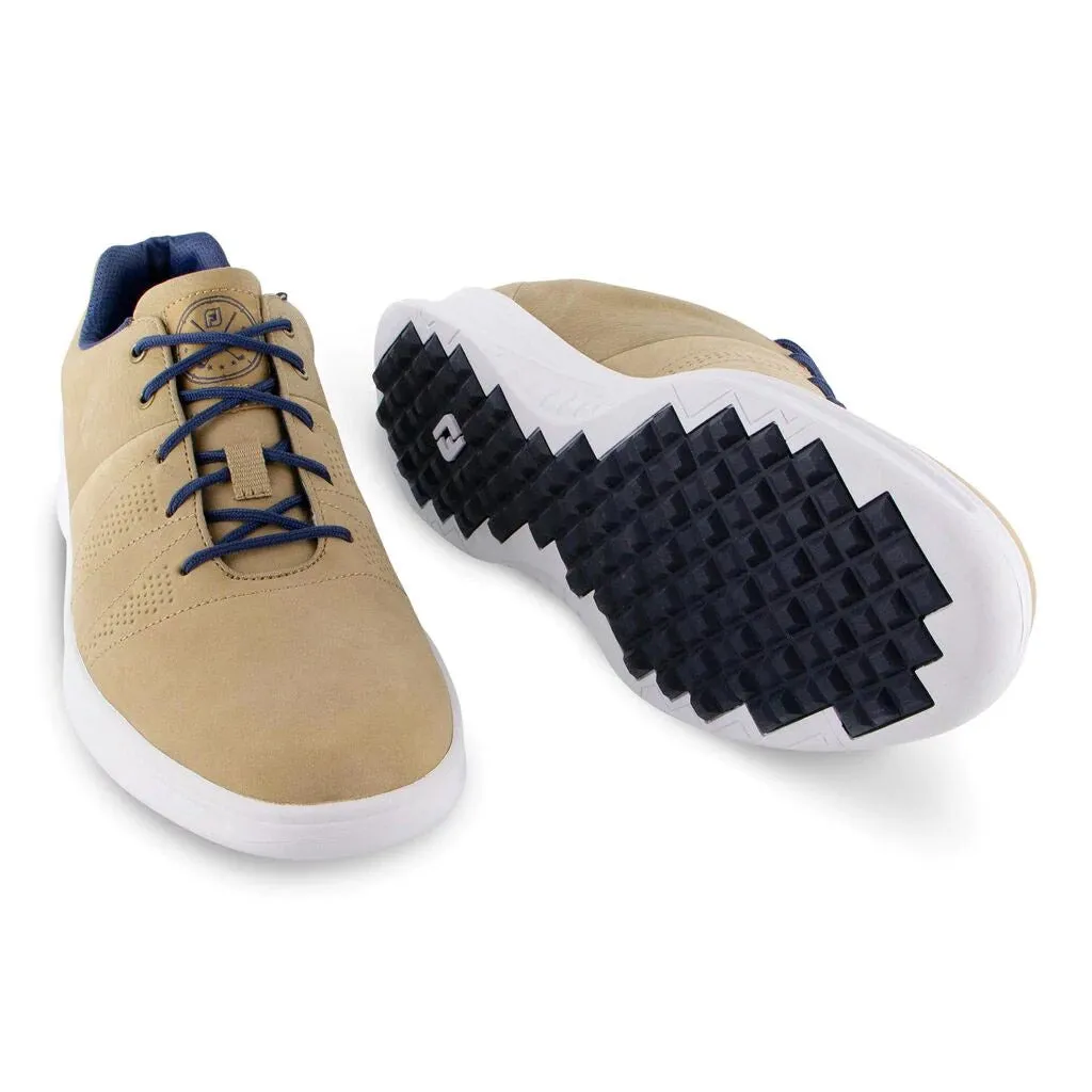 FootJoy Contour Casual Tan Mens Golf Shoes