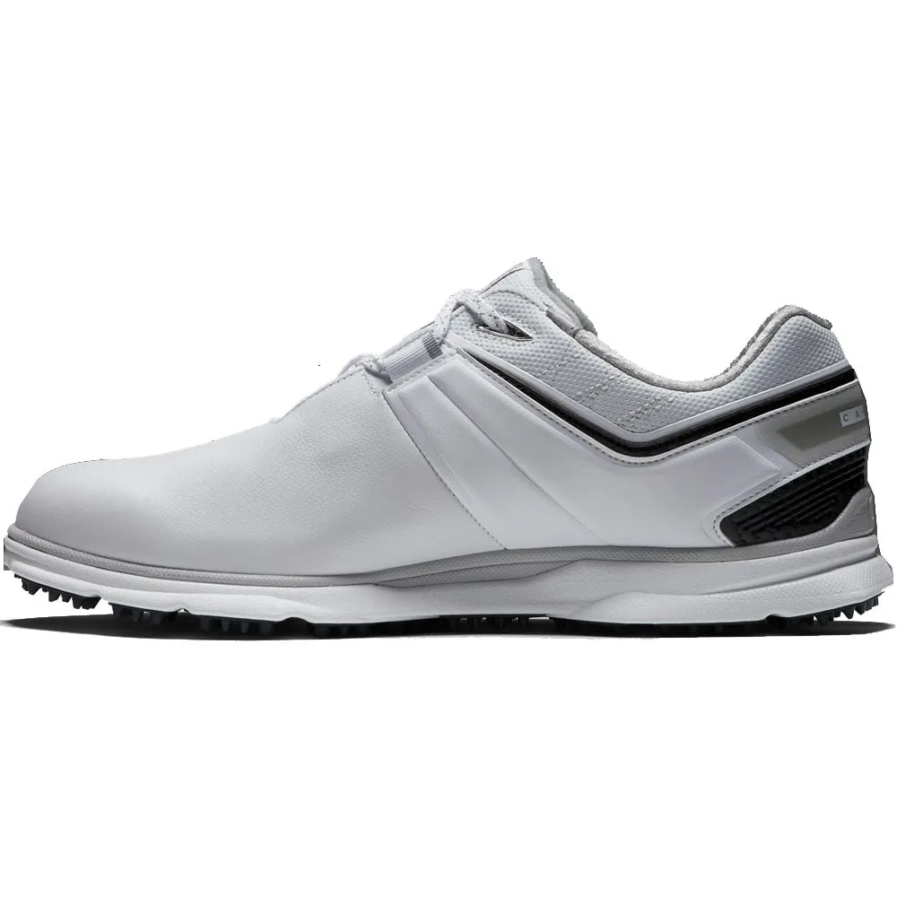 FootJoy Pro SL Carbon Spikeless Shoes - White/Carbon