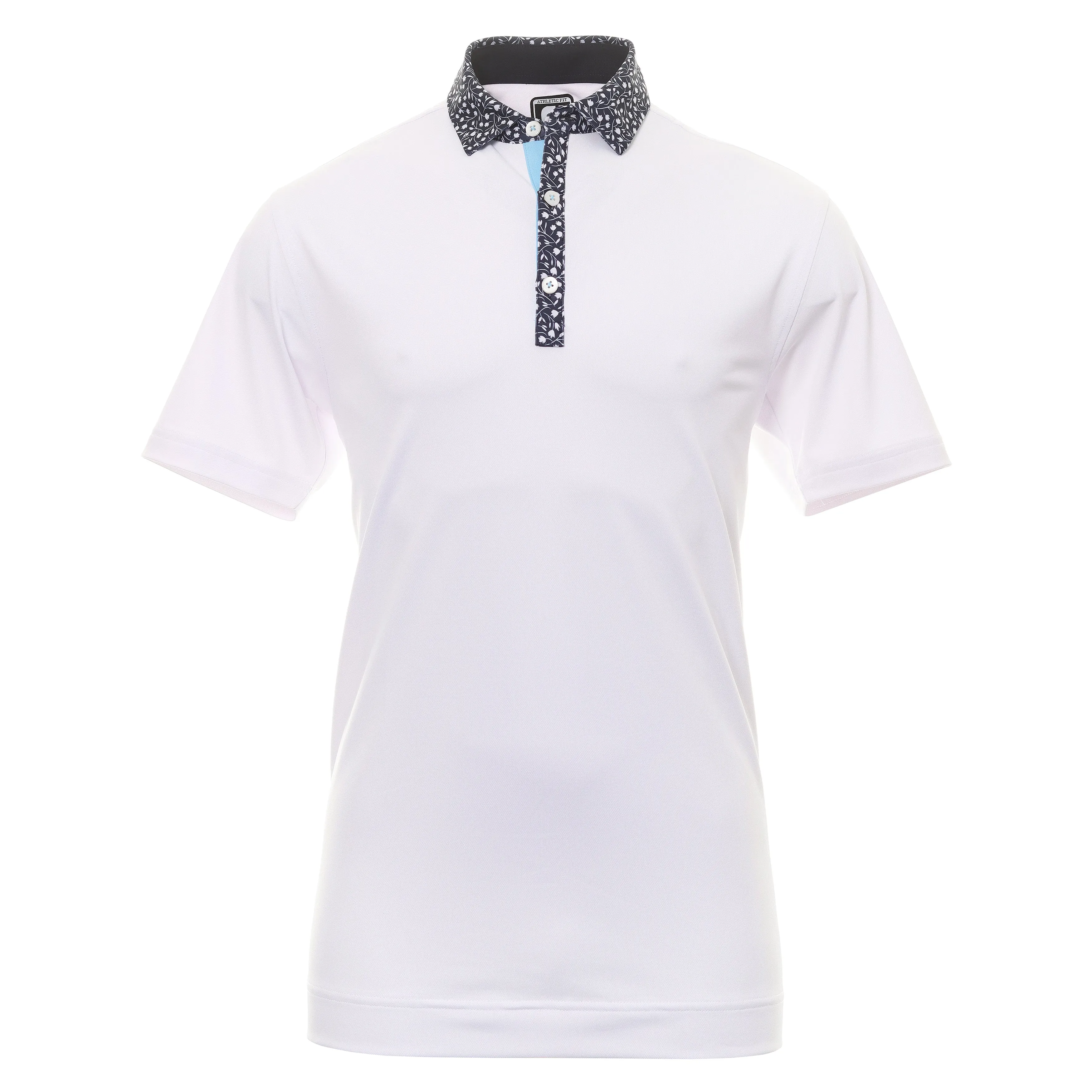 FootJoy Tossed Tulips Trim Pique Golf Shirt