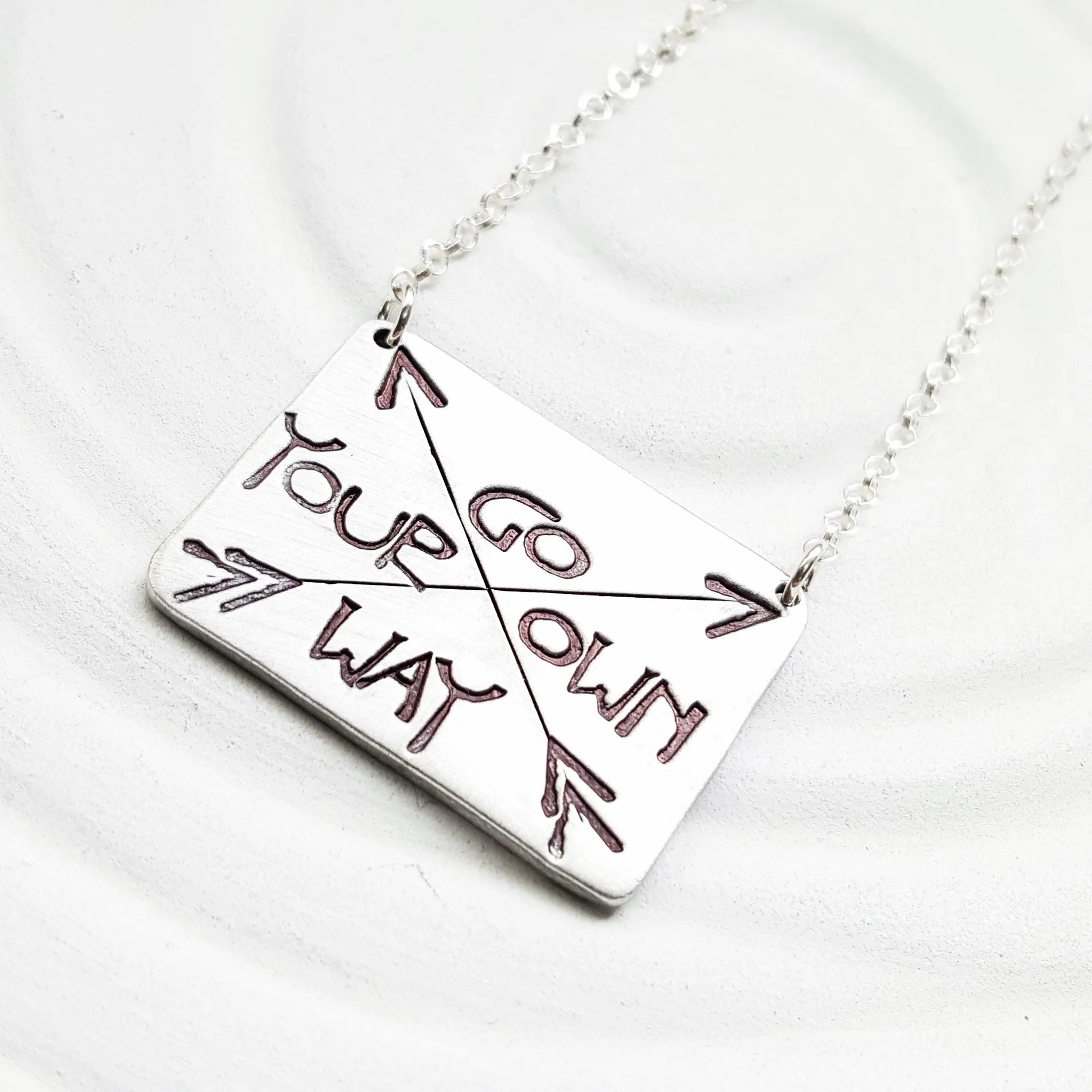 Go Your Own Way | Arrow Necklace