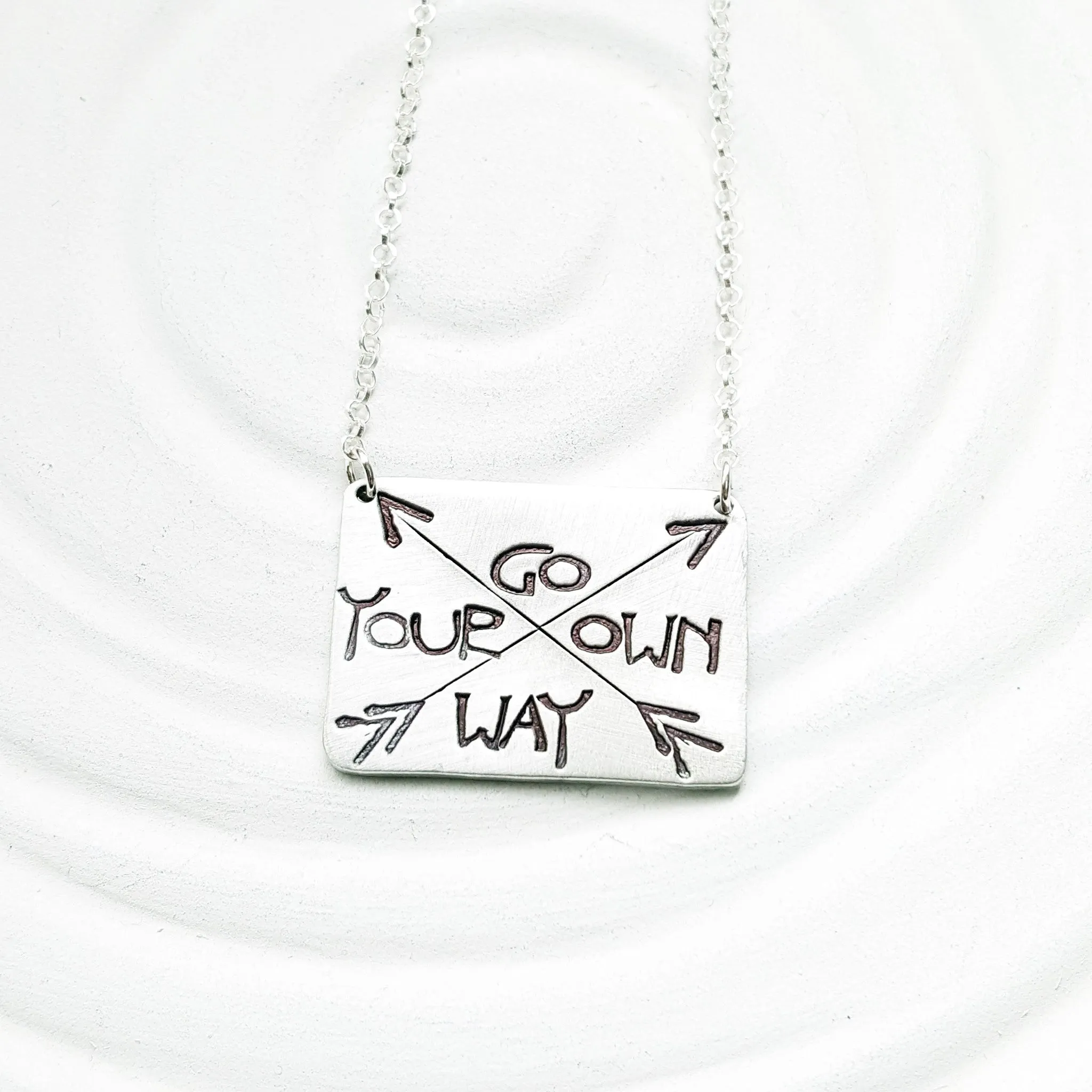 Go Your Own Way | Arrow Necklace