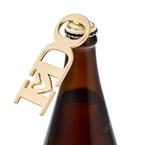 Gold I DO Bottle Opener Wedding Party Favor