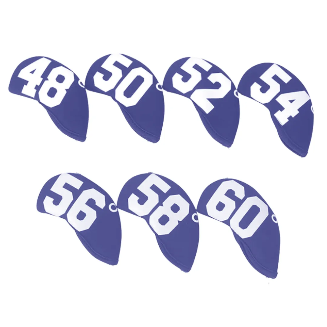 GolfBasic Wedge Face Covers (7 Pcs set)