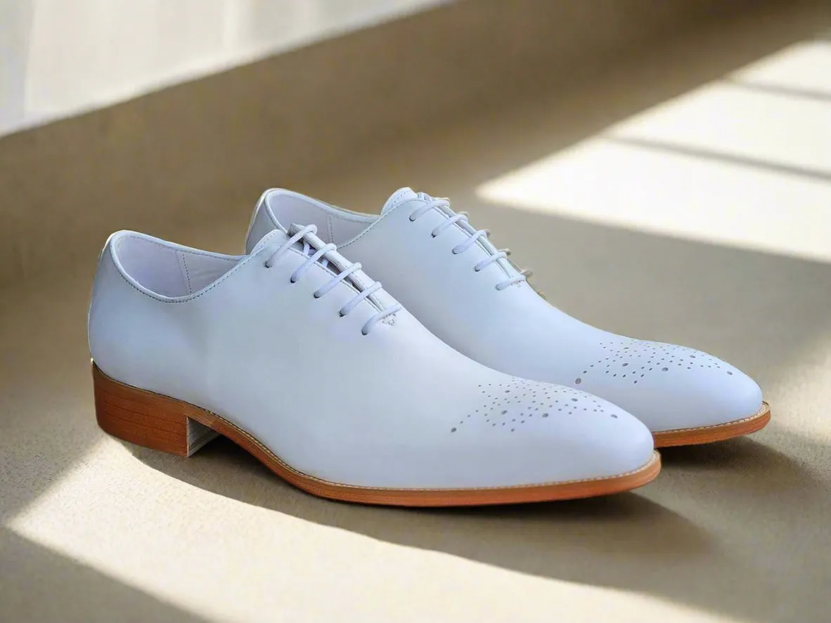 Hand Burnished Wholecut Calf Oxford