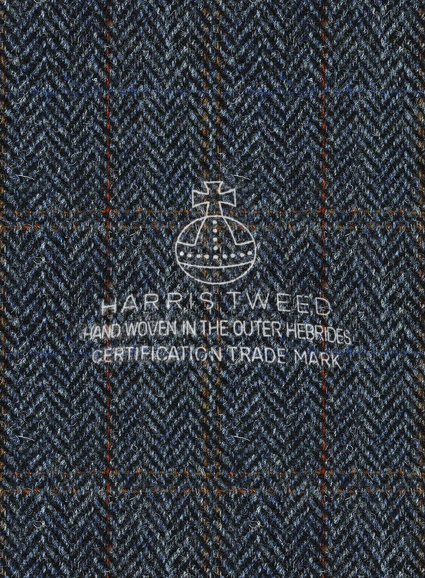 Harris Tweed Country Blue Suit