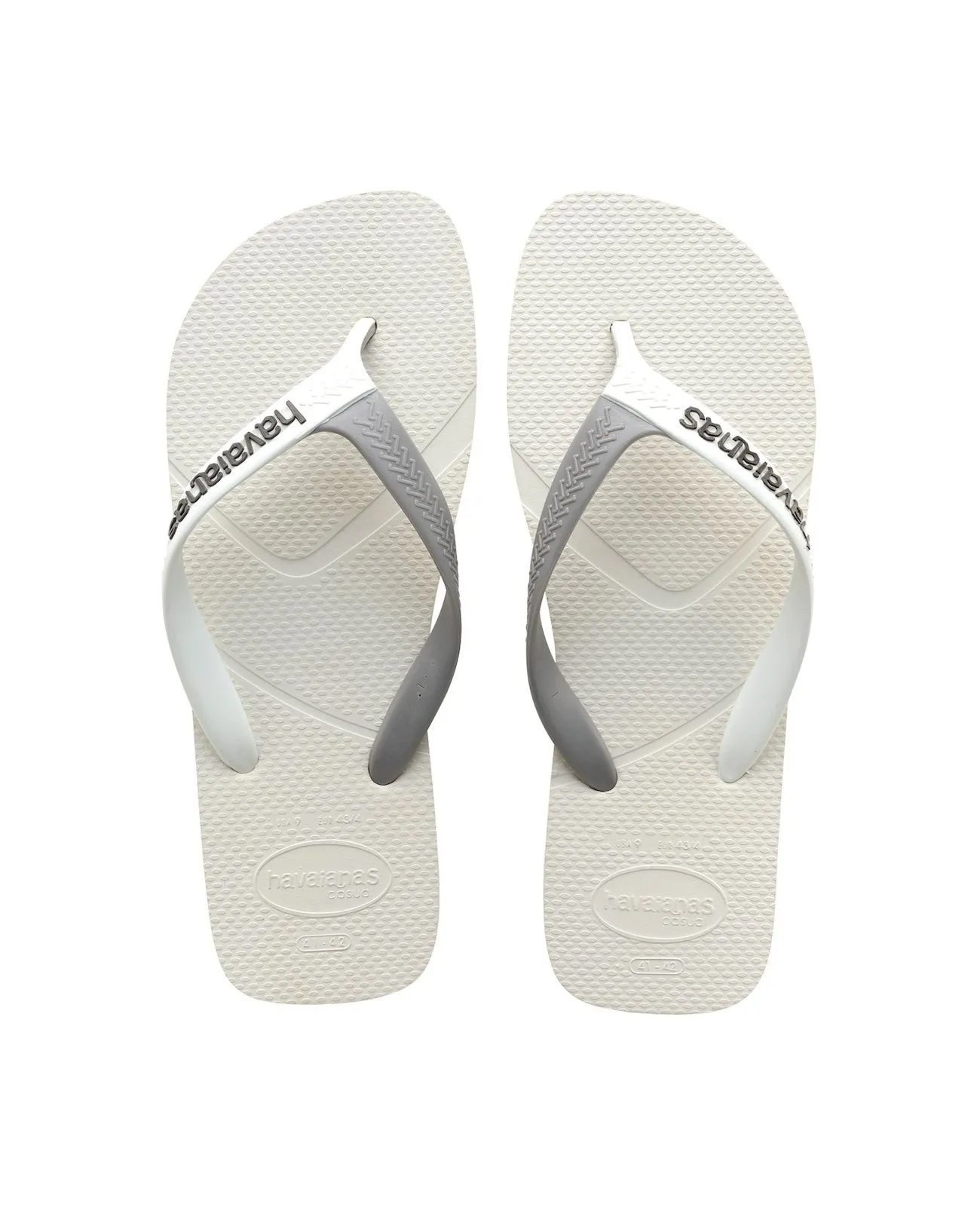 HAVAIANAS CASUAL - WHITE/GREY