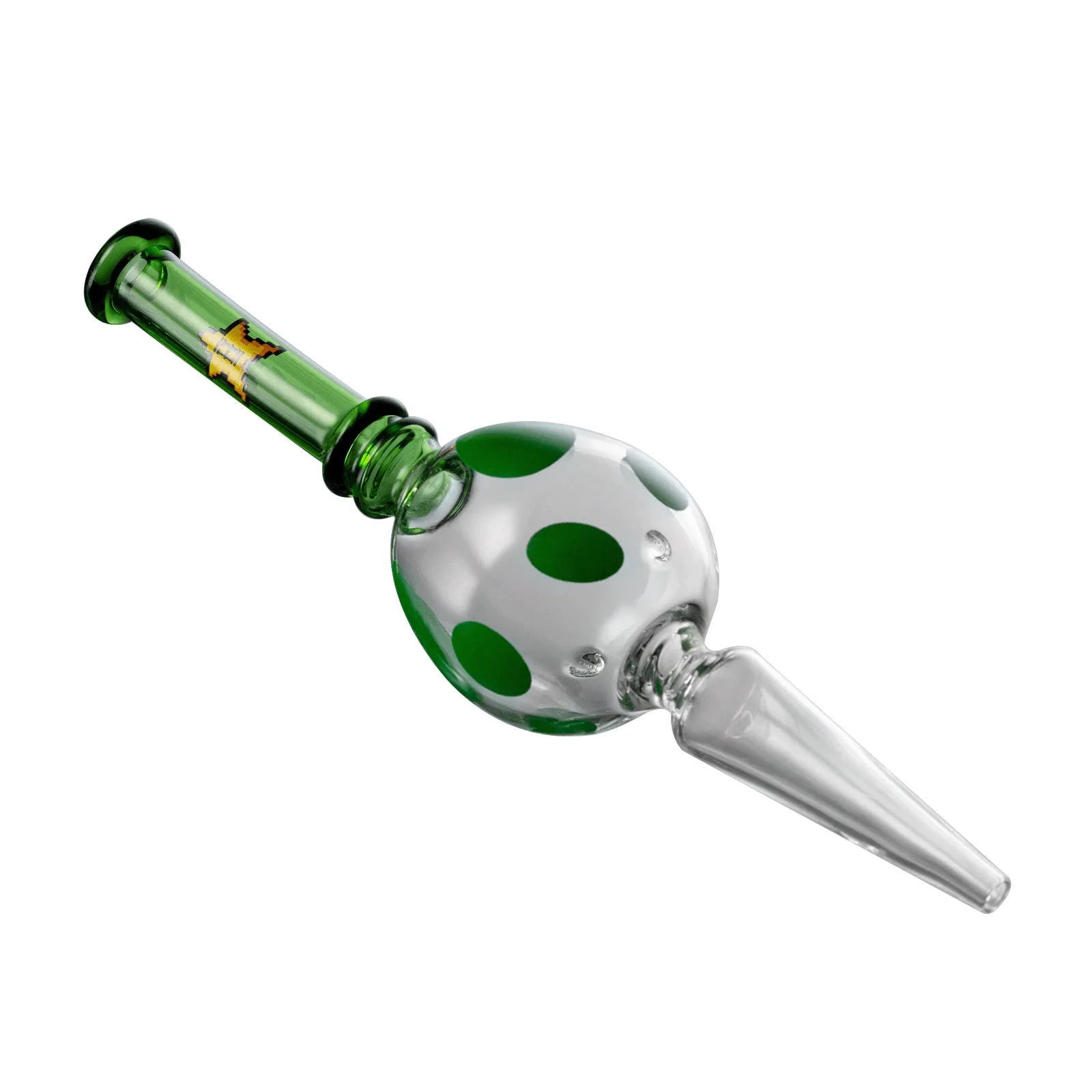 HEMPER - Spotted Egg Glass Vapor Straw