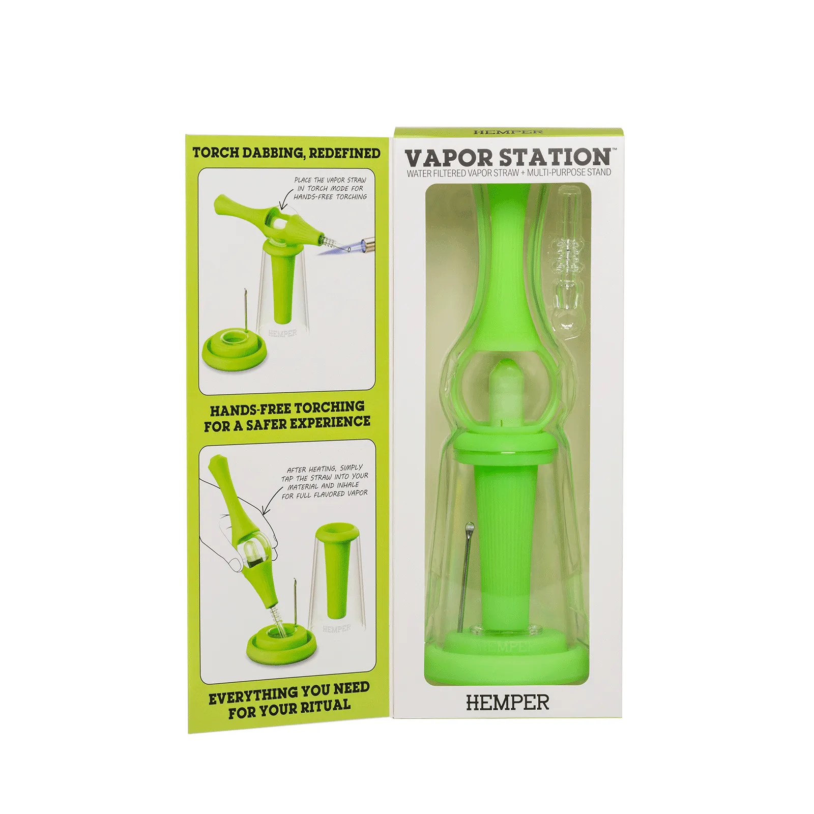 HEMPER - Vapor Station | Dab Straw Station   Bubbler