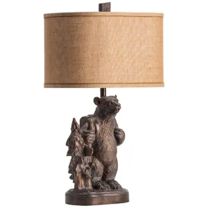 Hiking Bear Lamp with Shade