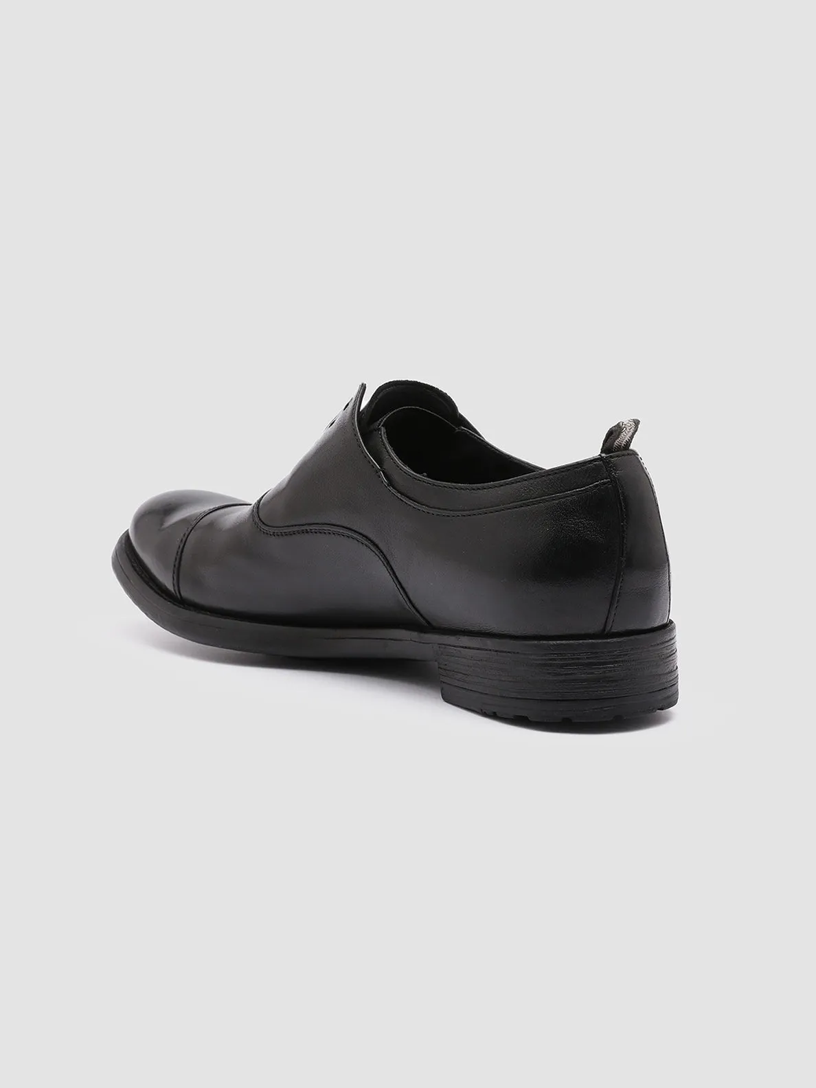 HIVE 004 - Black Leather Oxford Shoes