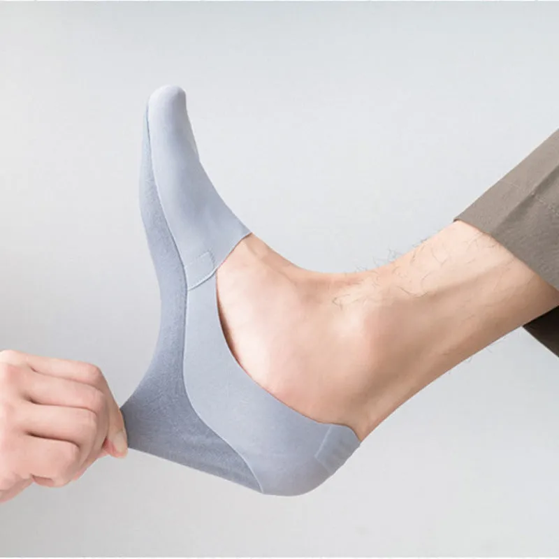 Invisible anti-slip cotton socks for better comfort and grip