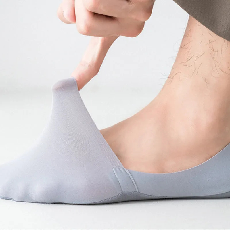 Invisible anti-slip cotton socks for better comfort and grip