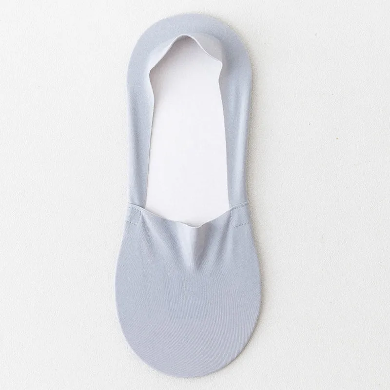 Invisible anti-slip cotton socks for better comfort and grip