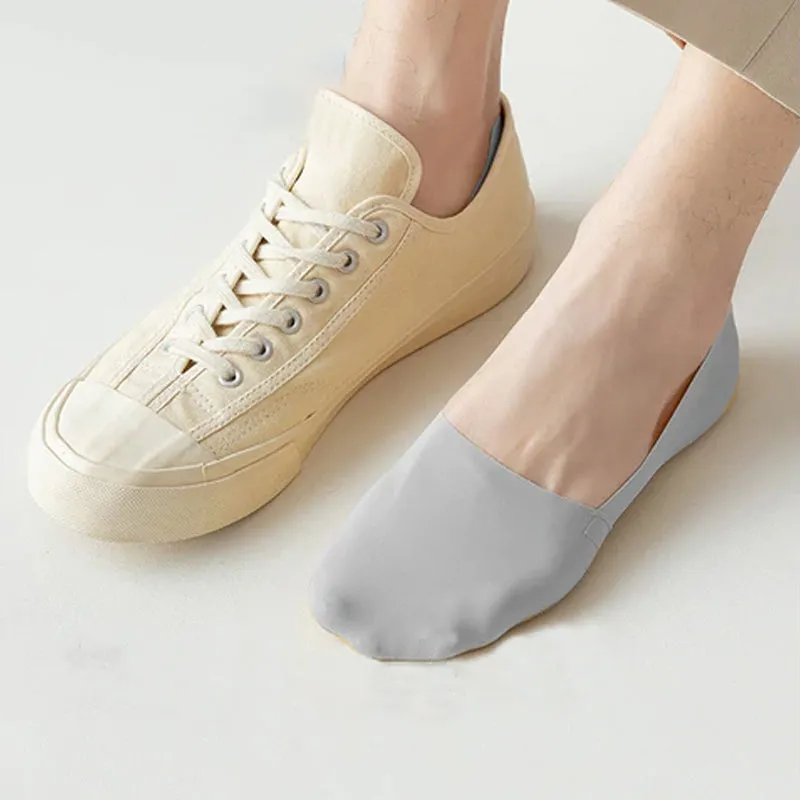 Invisible anti-slip cotton socks for better comfort and grip