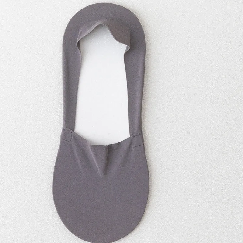 Invisible anti-slip cotton socks for better comfort and grip