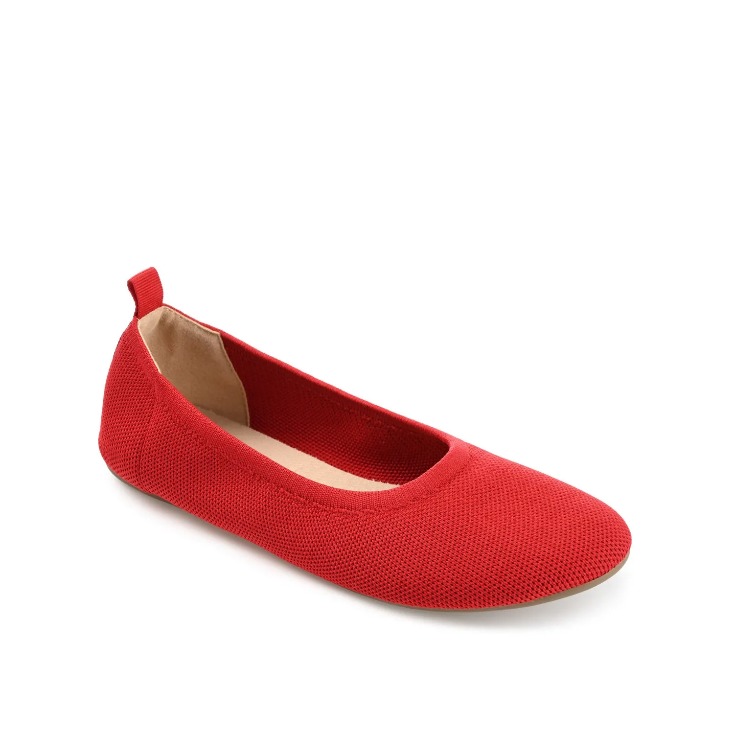 JERSIE BALLET FLATS IN KNIT FABRIC