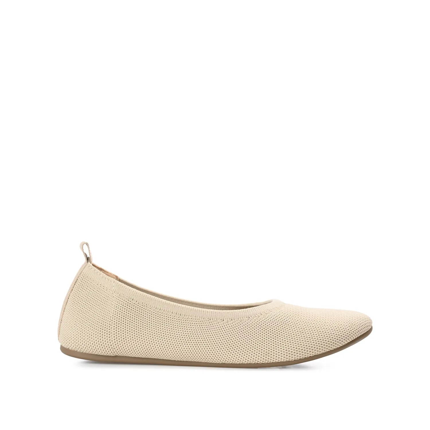 JERSIE BALLET FLATS IN KNIT FABRIC