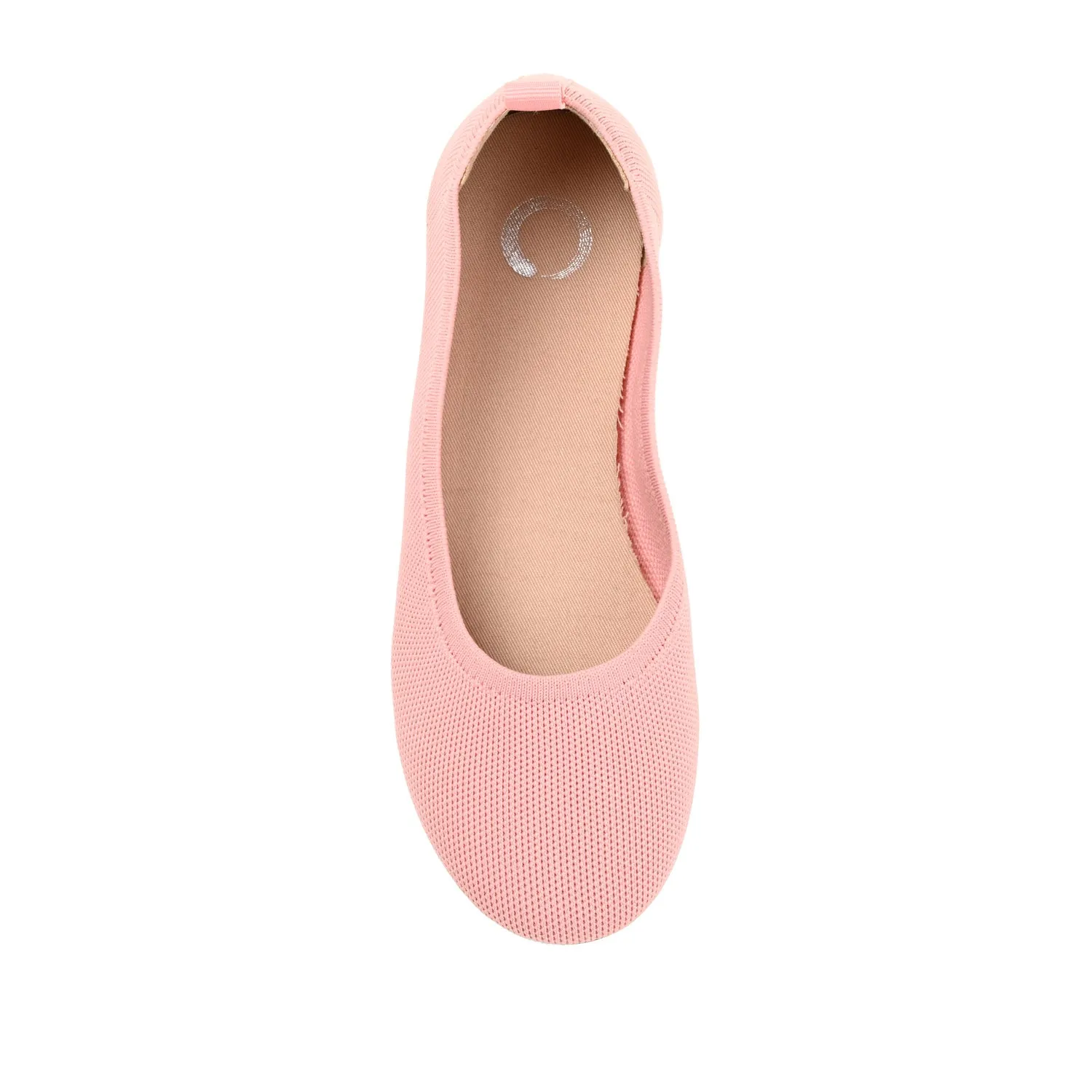 JERSIE BALLET FLATS IN KNIT FABRIC