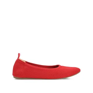 JERSIE BALLET FLATS IN KNIT FABRIC