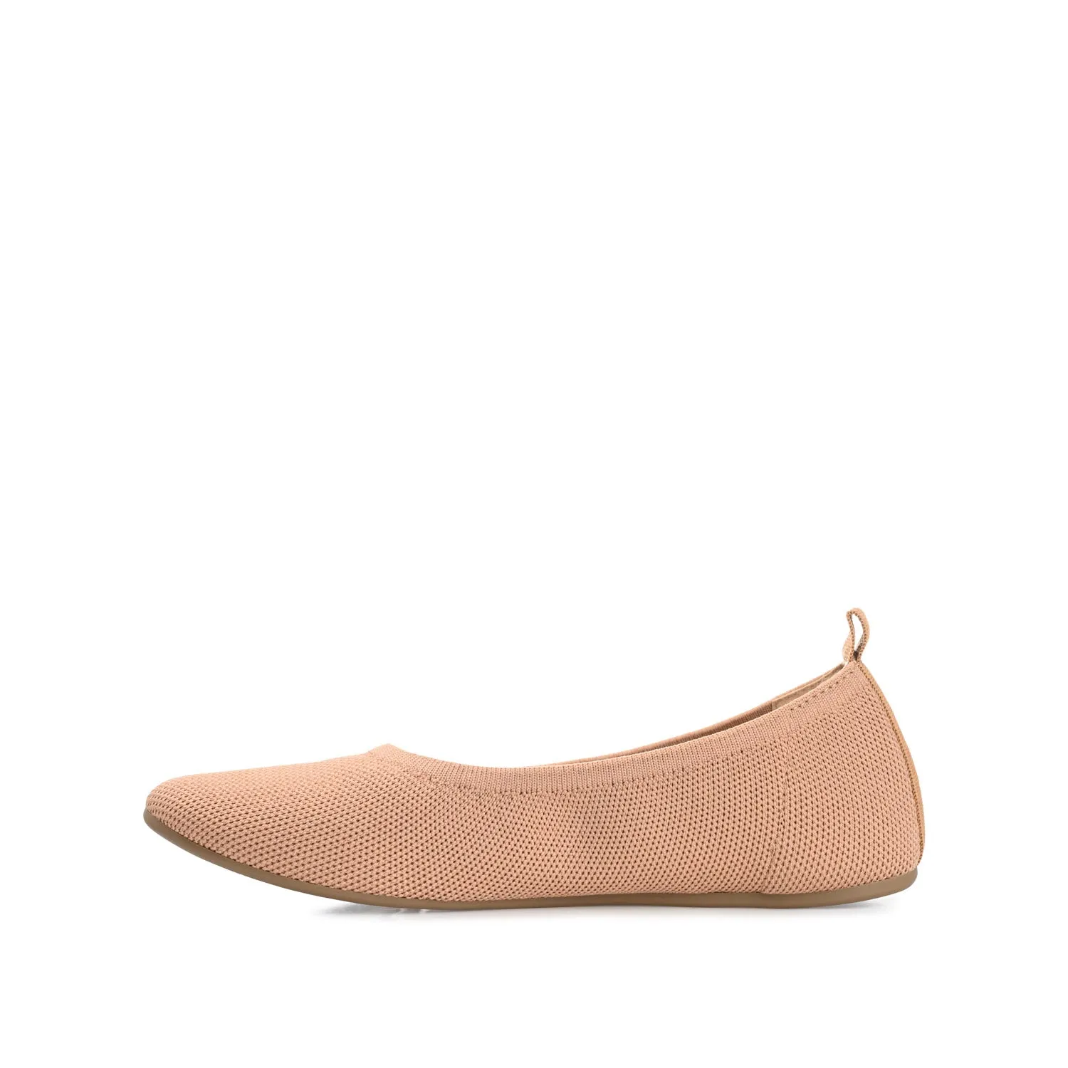 JERSIE BALLET FLATS IN KNIT FABRIC