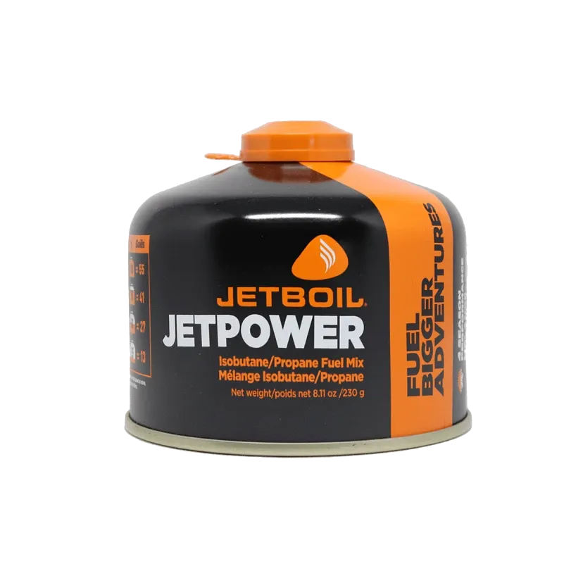 Jetboil Jetpower Fuel Canisters Isobutane/Propane