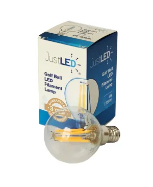 JustLED – 45mm 4W LED Golf Balls Lamp Bulb [Energy Class A  ]