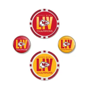 Kansas City Chiefs 2020 Super Bowl LIV Champions WinCraft Golf Ball Marker Set