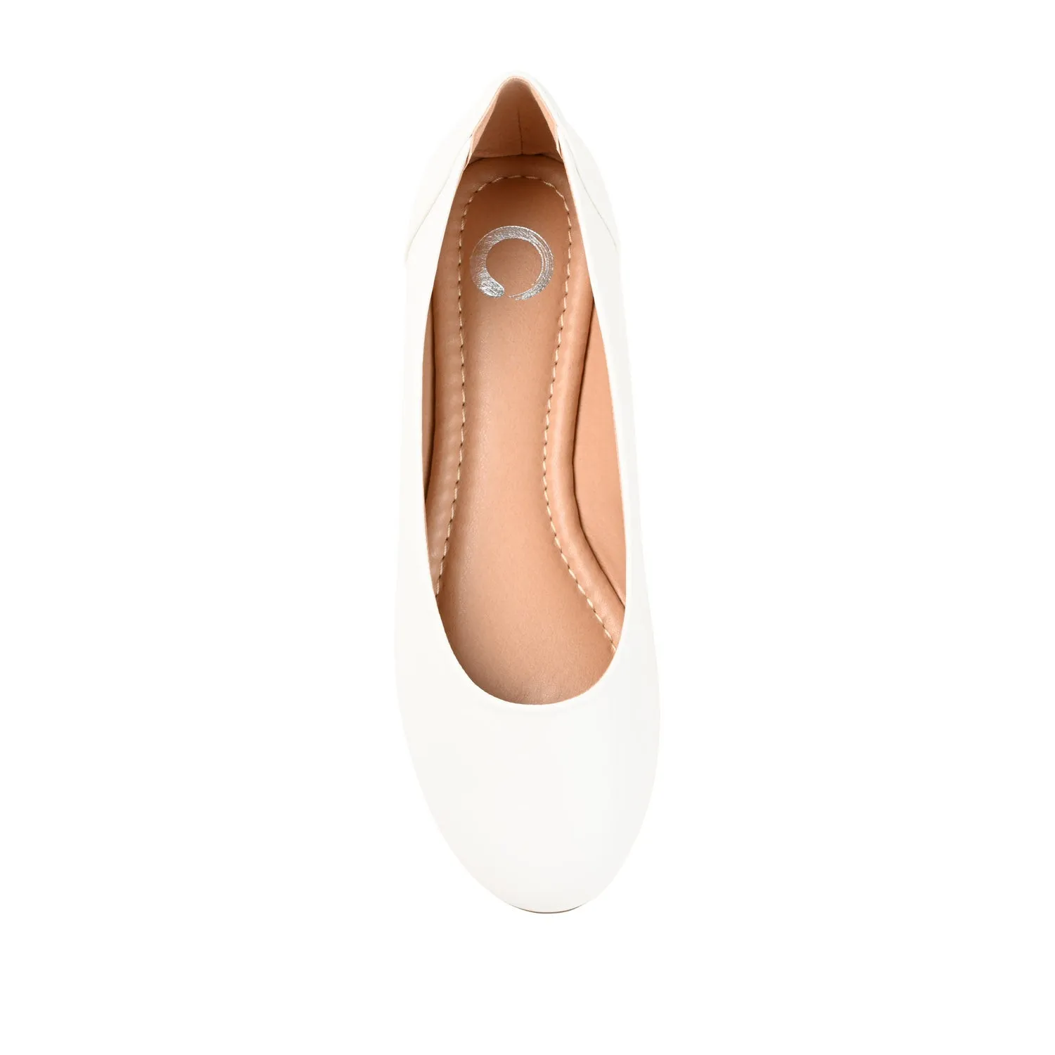 KAVN BALLET FLATS IN FAUX LEATHER