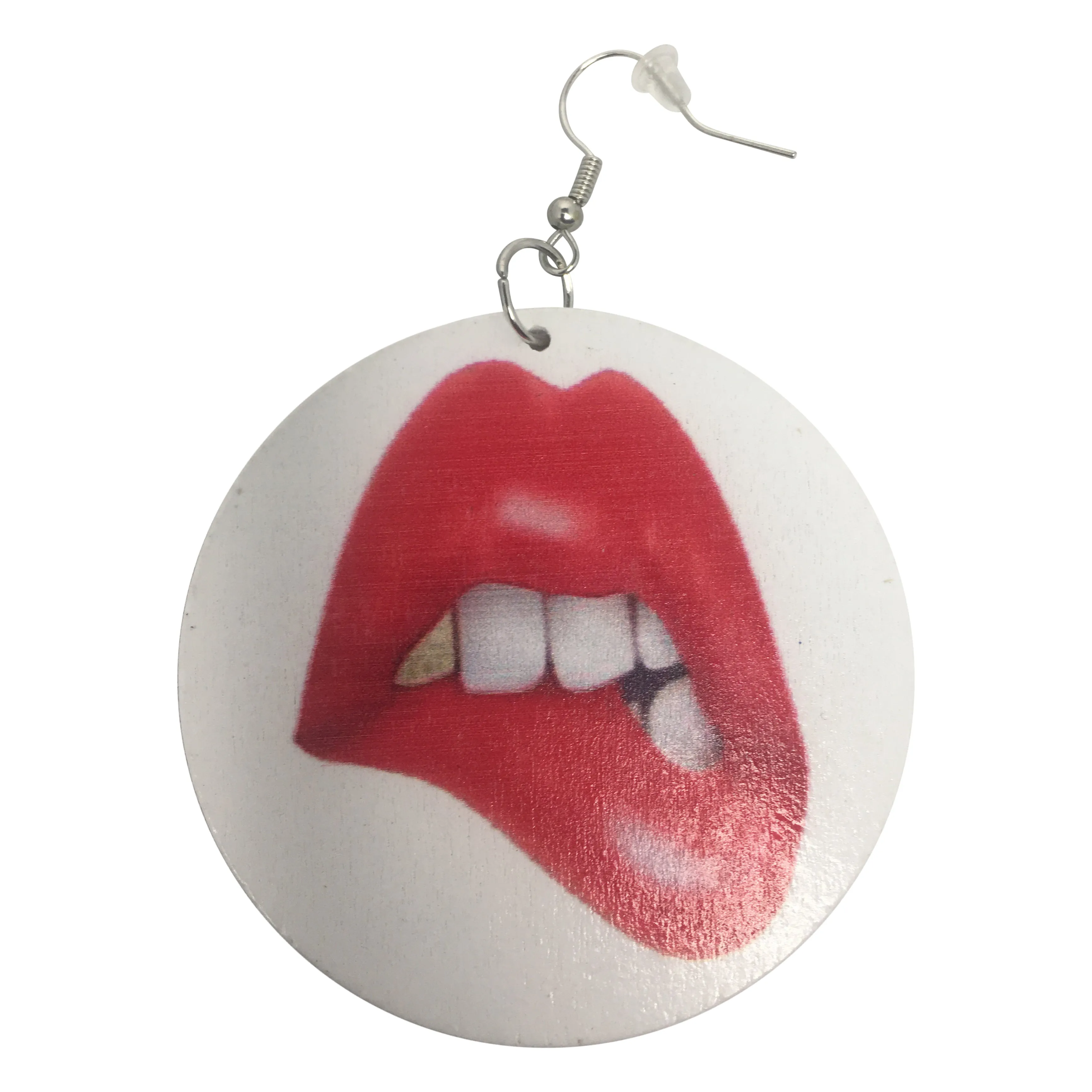 Kisses from the Mrs. | Lips Earrings | Urban Trendy Whimsical Jewelry