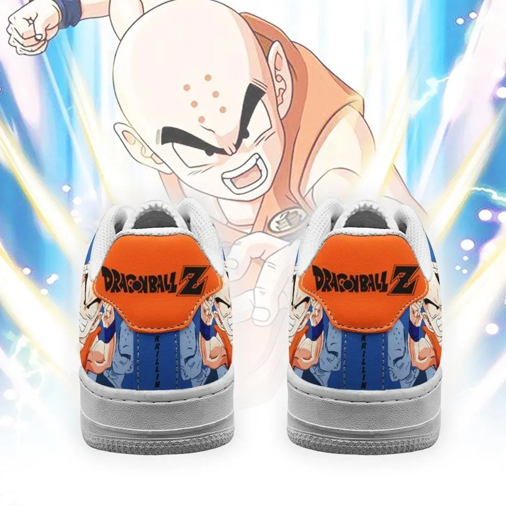 Krillin Sneakers Custom Dragon Ball Anime Shoes Fan Gift PT05