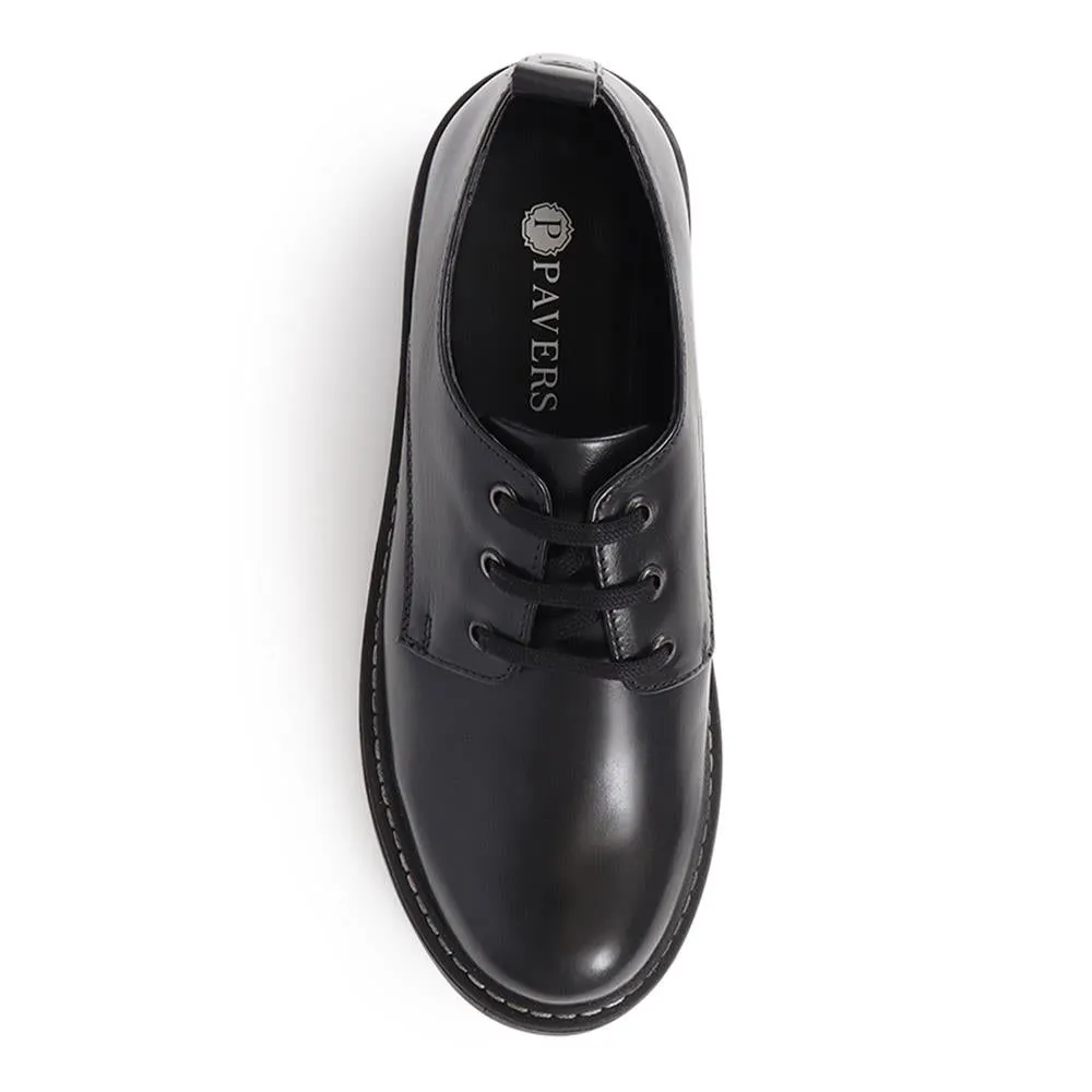 Leather Oxford Shoes  - KF40007 / 326 503