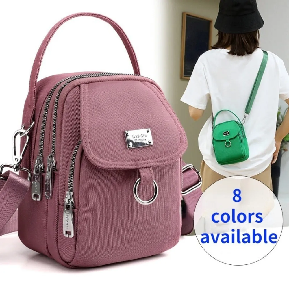 Leather Trendy Chic Women Messenger Bag