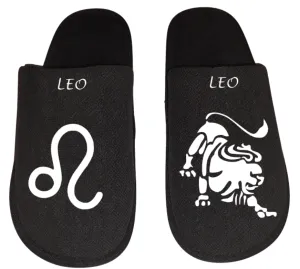 Leo Zodiac sign Astrology horoscope Men's Slippers / House Shoes slides dad husband father gift