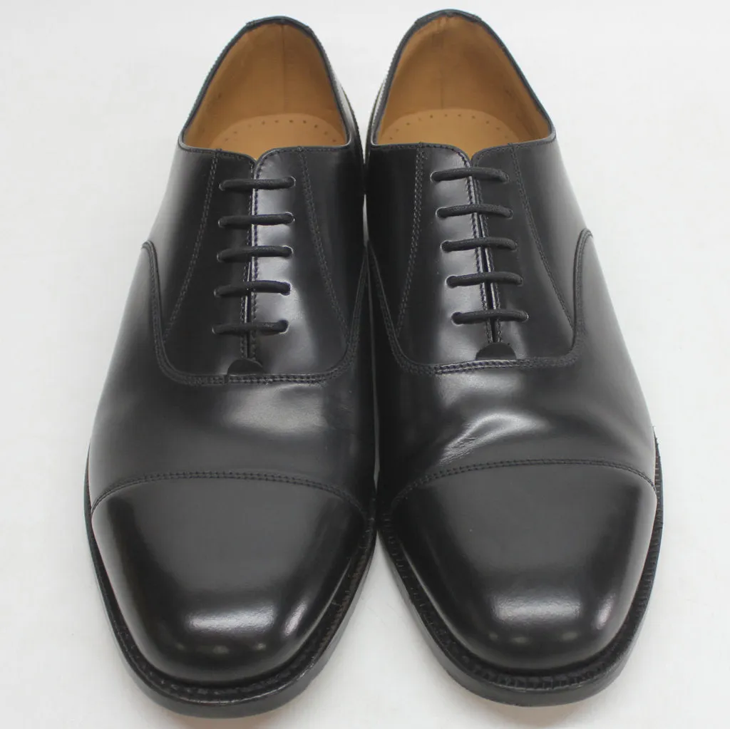 Loake 200 Black Mens Leather Oxford Formal Smart Lace-up Shoes - UK 8