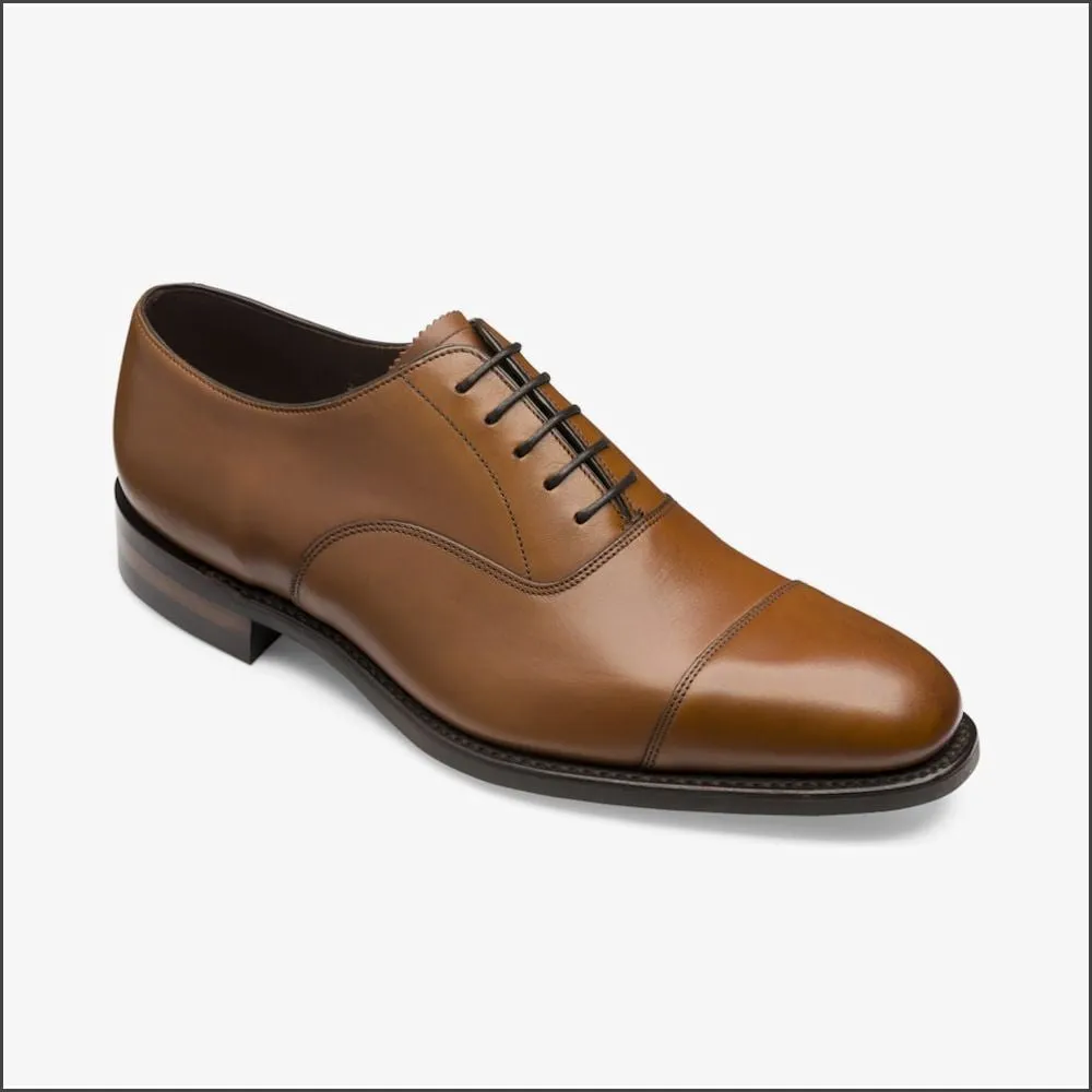 Loake Aldwych Brown Calf Oxford Rubber Sole F Fit Size 9 & 11 Only/