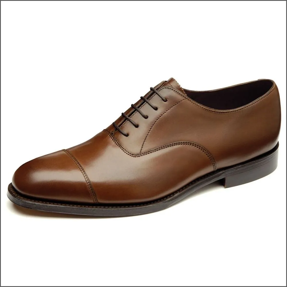 Loake Aldwych Brown Calf Oxford Rubber Sole F Fit Size 9 & 11 Only/