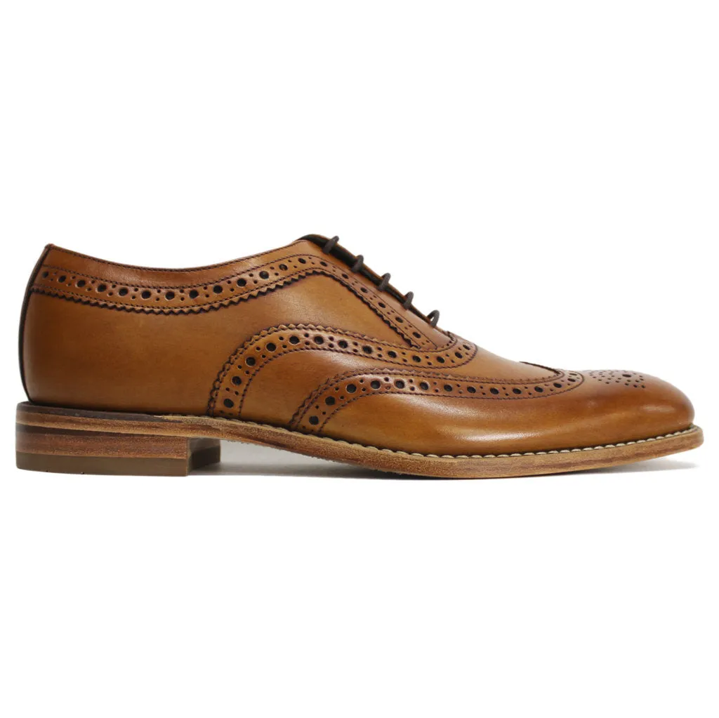 Loake Mens Shoes Fearnley Brogue Wingtip Lace-Up Oxford Leather - UK 11