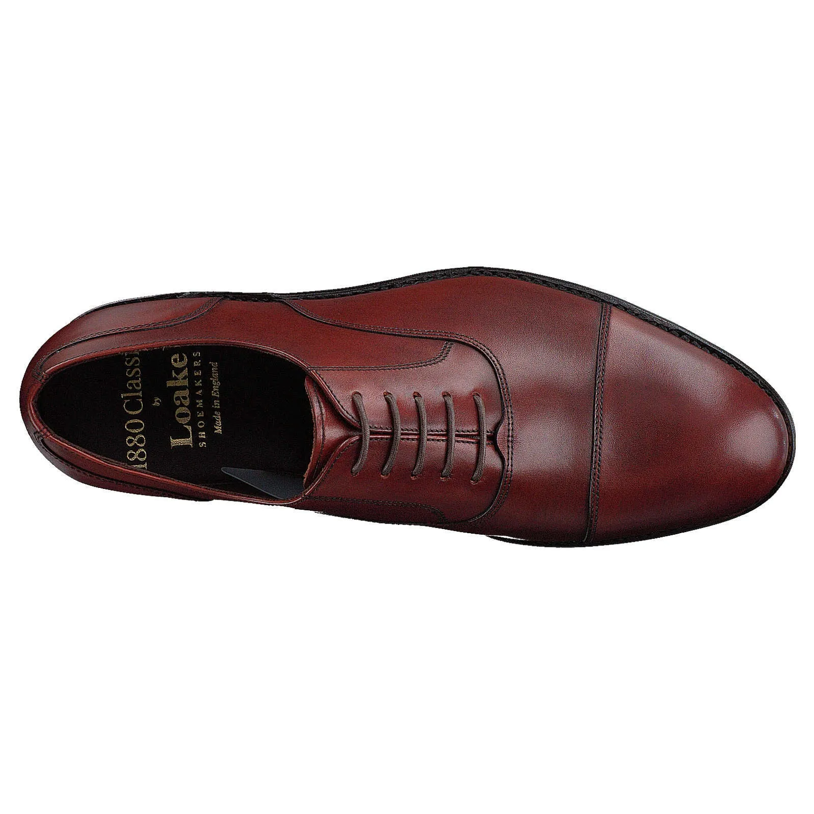 Loake Men's Shoes Stonegate Casual Formal Low-Profile Lace-Up Oxford Leather - UK 11