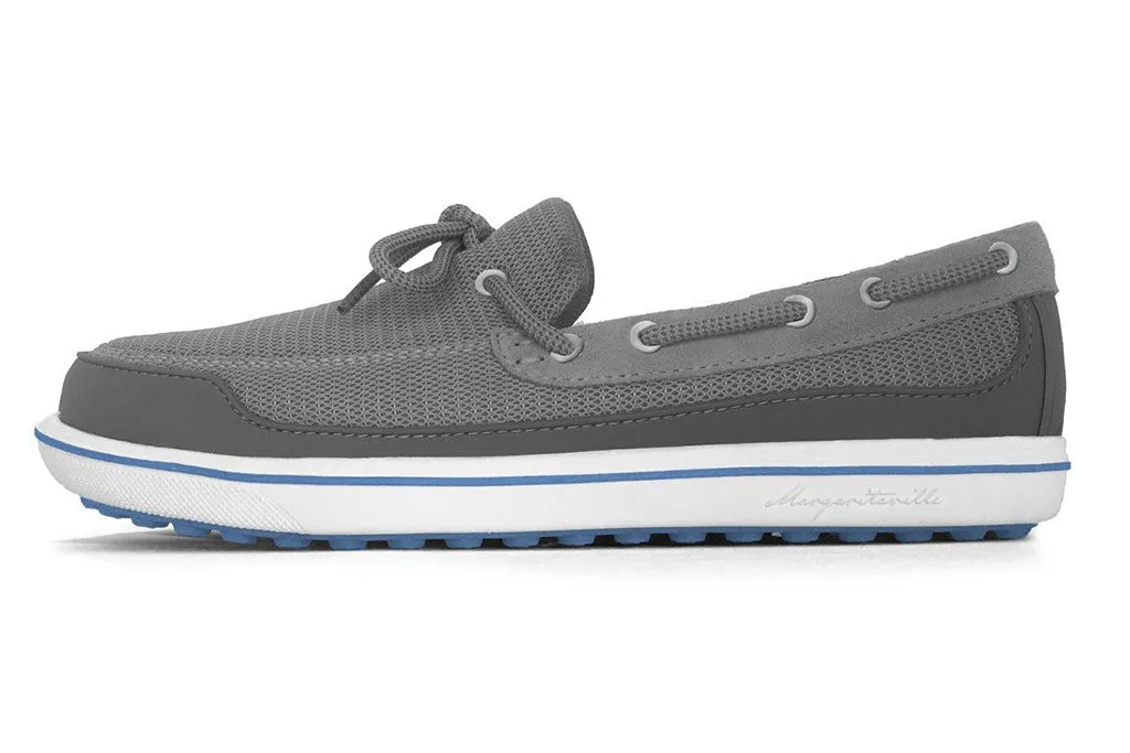 Margaritaville Men's Tap In Grey/Blue Golf Shoe - 2nd Life