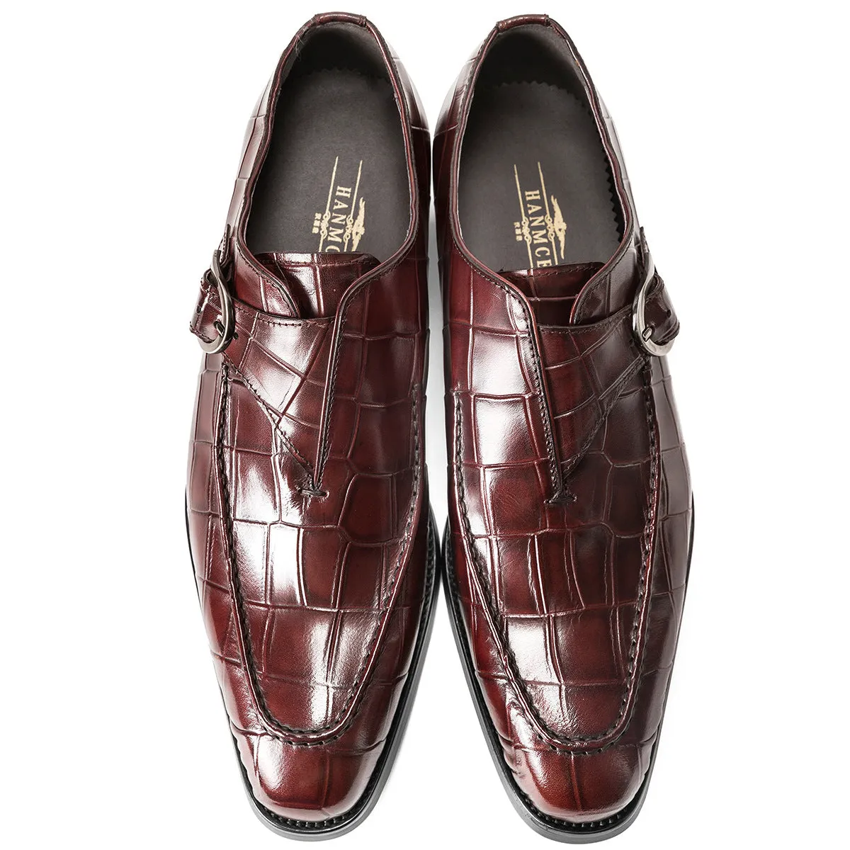 Men Classic Glossy Leather Oxford Shoes