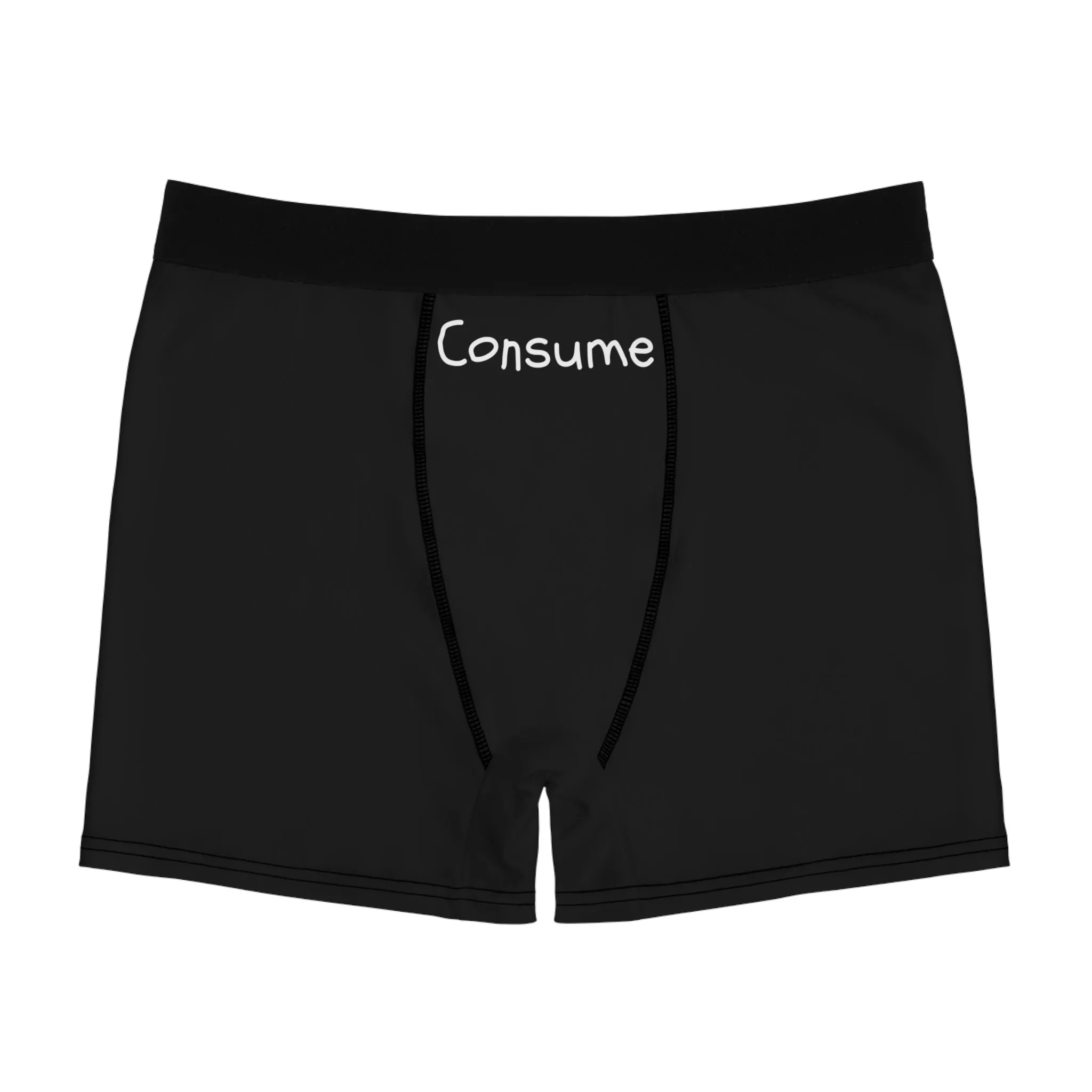 Men's Boxer Briefs - "Consume"